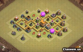CoC Town Hall 5 Base Layouts: War, Trophy & Home Maps #5483