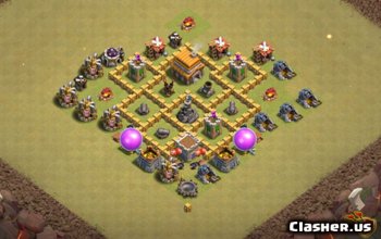 CoC Town Hall 5 Base Layouts: Home, War & Trophy Maps #5494