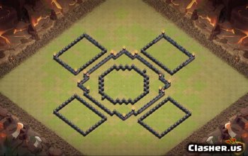 CoC Town Hall 9 Base Layouts: Home, War & Trophy Maps #5618