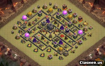 CoC Town Hall 9 Base Layouts: War, Trophy & Home Maps #5621