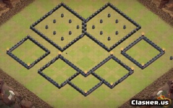 CoC Town Hall 9 Base Layouts: War, Trophy & Home Maps #5699