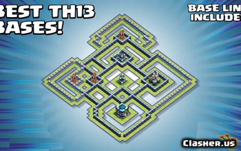 Top CoC Town Hall 13 Base Layouts & Maps for Success #5740