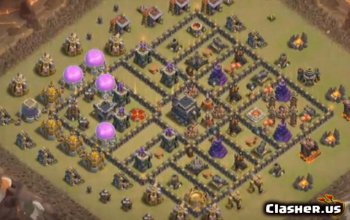 Top CoC Town Hall 9 Base Layouts & Maps for War & Trophies #5742
