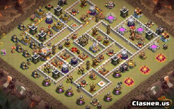 CoC Town Hall 11 Base Layouts: Home, War & Trophy Maps #5869