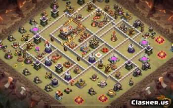 Top Town Hall 11 CoC Base Layouts for Home, War & Trophies #5871
