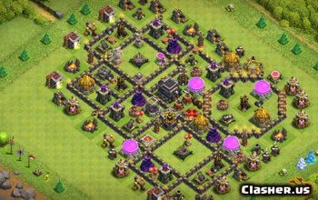 Town Hall 9 CoC Base Layouts: War, Trophy & Home Maps #5926