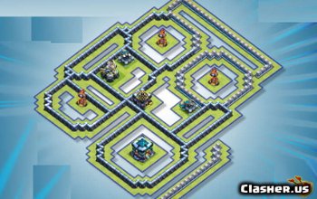 CoC Town Hall 13 Base Layouts: War, Trophy & Home Maps #6026