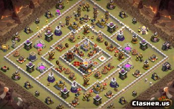 CoC Town Hall 11: Base Layouts for War & Trophies #6028