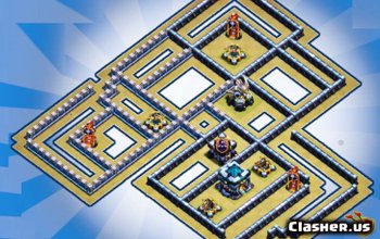 CoC Town Hall 13 Base Layouts: Home, War & Trophy Maps #6113