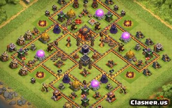 CoC Town Hall 10 Base Layouts: War, Trophy & Home Maps #6258