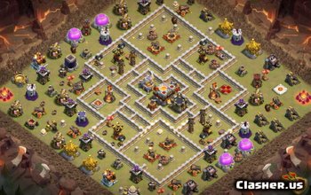 CoC Town Hall 11 Base Layouts: Home, War & Trophy Maps #6343