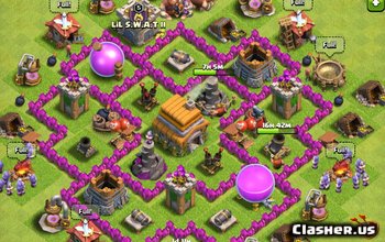 CoC Town Hall 6 Base Layouts: Farming, War & Trophy Maps #6362