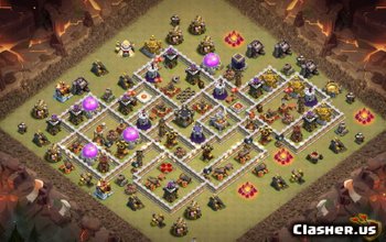 CoC Town Hall 11 Base Layouts: Home, War & Trophy Maps #6391