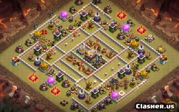 CoC Town Hall 11 Base Layouts: War, Trophy & Home Maps #6455