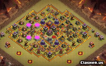 Top CoC Town Hall 10 Base Layouts: Farming & Trophy Maps #6491