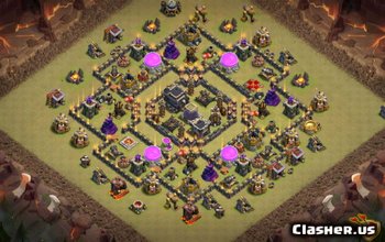 Headquarters 15 - Base Layout #9 - Boom Beach | Clasher.us