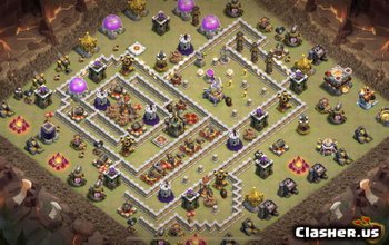Top CoC Town Hall 11 Base Layouts & Maps for War & Trophies #6530