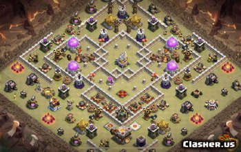 CoC Town Hall 11 Base Layouts: Home, War & Maps #6533
