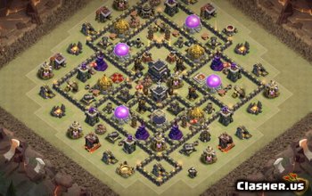 CoC Town Hall 9 Base Layouts: War, Farming, Trophy Maps #6598