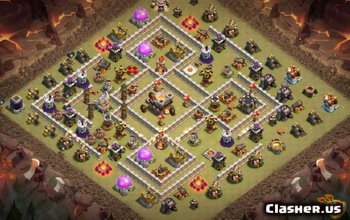 CoC Town Hall 11: Base Layouts & Maps for Home & War #6608