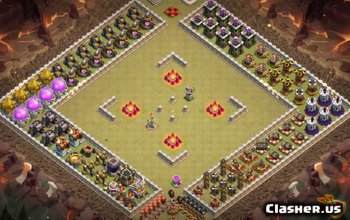 CoC Town Hall 11 Base Layouts: Maps & Funny Designs #6661