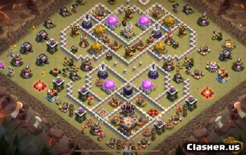 CoC Bases Links, Clash of Clans Maps Layouts Links | Clasher.us