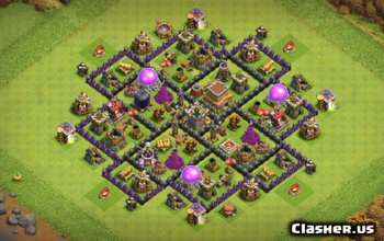 Clash of Clans Town Hall 8 Base Layouts & Maps #6780