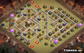 CoC Town Hall 11 Base Layouts: Home, War & Trophy Maps #6798