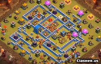 Top CoC Town Hall 12 Base Layouts - War, Trophy & More #6864
