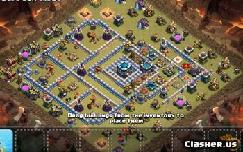 CoC Town Hall 13 Base Layouts: Home, War & Trophy Maps #6878