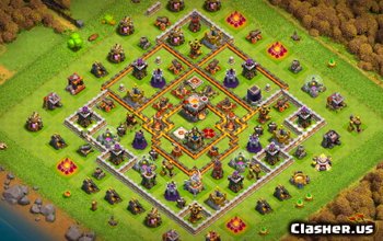 CoC Town Hall 11 Base Layouts: War, Trophy & Home Maps #6970