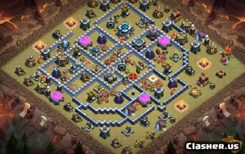 [Town Hall 10] TH10 War/Trophy base #1315 [With Link] [8-2022] - Trophy ...