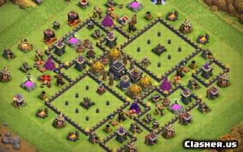 Town Hall 9 Base Layouts for CoC: War, Trophy & Home Maps #7215