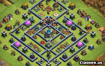 Town Hall 13 CoC Base Layouts: War, Trophy & Home Maps #7272