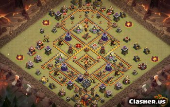 Best CoC Town Hall 10 Base Layouts: Home & War Maps #7335