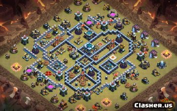 Town Hall 13 CoC Base Layouts: War, Trophy & Home Maps #7376
