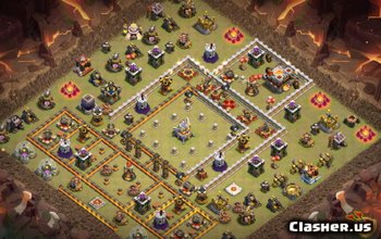 CoC Town Hall 11 Base Layouts & Maps | Home & War Bases #7420