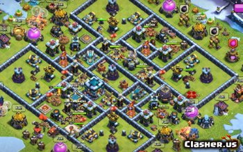 CoC Town Hall 13 Base Layouts: Home, War & Trophy Maps #7432