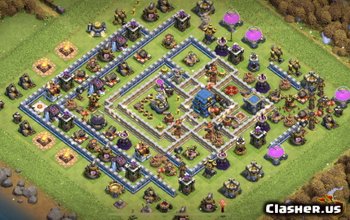 Town Hall 12 CoC Base Layouts: Home, War, Trophy Maps #7438