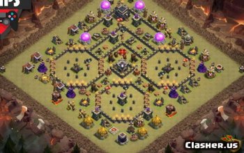 CoC Town Hall 9 Base Layouts: Farming, Trophy & Hybrid Maps #7443