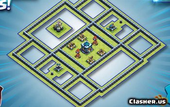 CoC Town Hall 13 Base Layouts: Home, War & Trophy Maps #7508