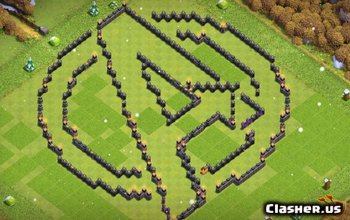 TH12 Fun Troll Base Layouts & Maps - CoC Town Hall 12 #7531