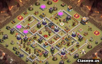 CoC Town Hall 11 Base Layouts: War, Trophy & Home Village #7599