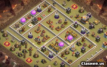 CoC Town Hall 11 Base Layouts & Maps for Home Village #7669