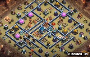 CoC Town Hall 13 Base Layouts: War, Trophy, & More #7847