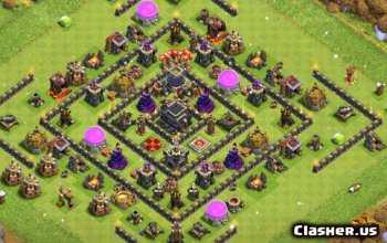 CoC Town Hall 9 Base Layouts: War, Trophy & Home Maps #8025