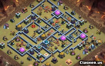 Top CoC Town Hall 13 Base Layouts: Home, War & Trophy Maps #8044
