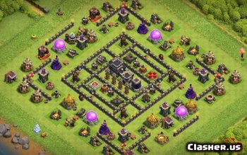 Best CoC Town Hall 9 Base Layouts & Maps for Success #8190
