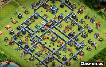 CoC Town Hall 13 Base Layouts: Home, War & Trophy Maps #8191