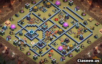 Top CoC Town Hall 13 Base Layouts & Maps for War & Trophy #8213